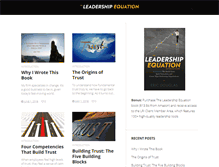 Tablet Screenshot of leadershipculture.com